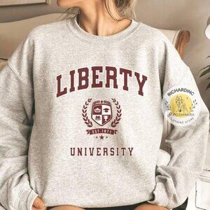 Liberty University Liberty College Er Sweatshirt shirt 1971
